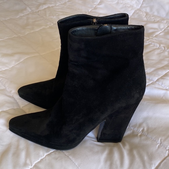 PRADA Suede Ankle Boots - Picture 3 of 11